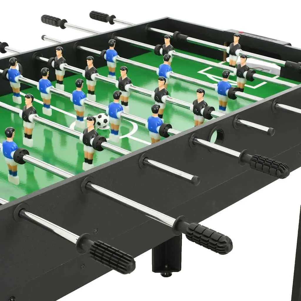 15-in-1 Multi Game Table Indoor Games 121x61x82cm Black