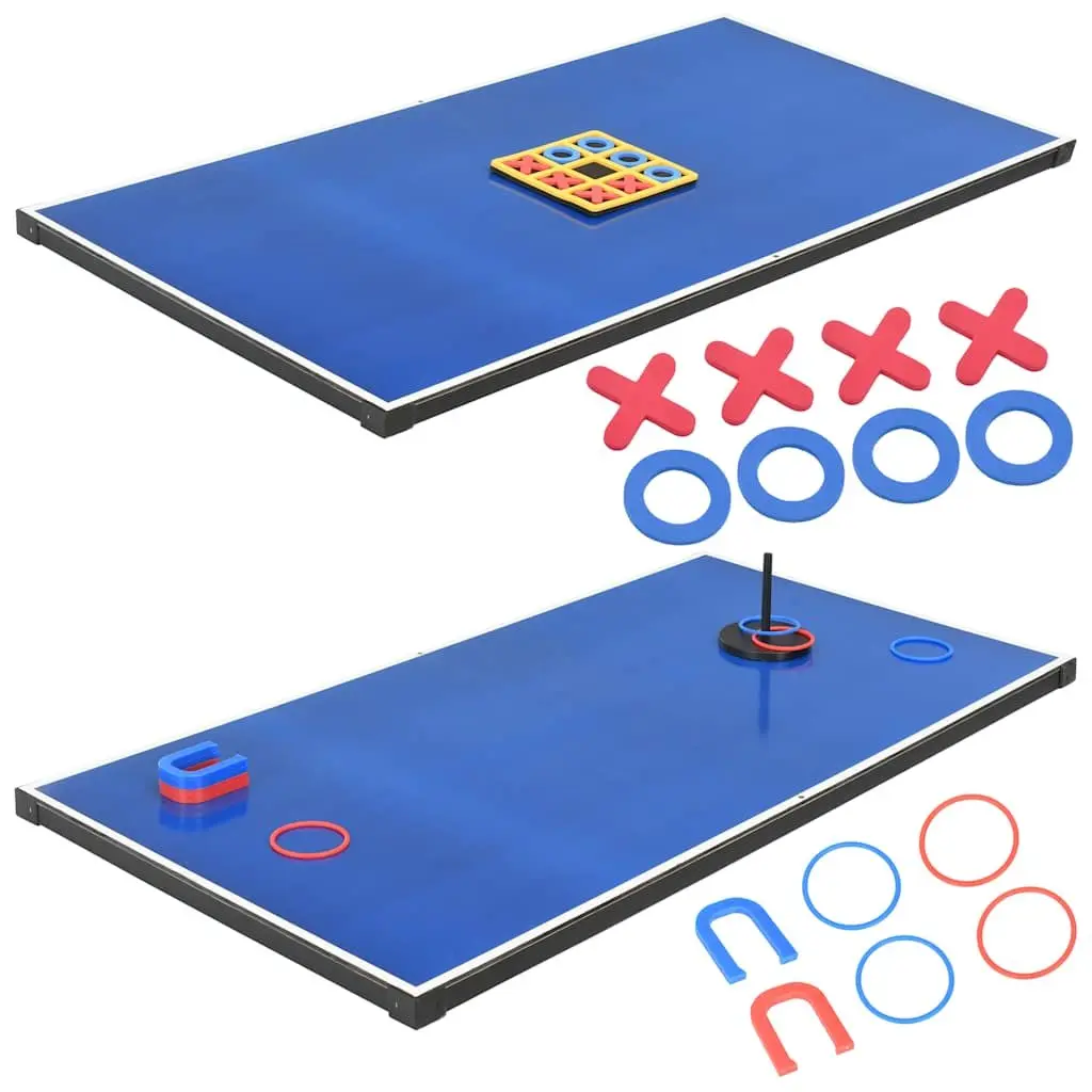 15-in-1 Multi Game Table Indoor Games 121x61x82cm Black