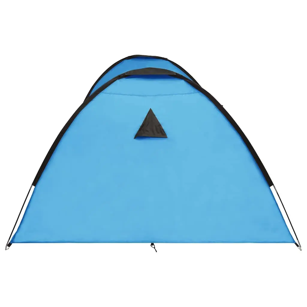 8 Person Camping Tent Spacious Outdoor Shelter Blue 650x240x190cm