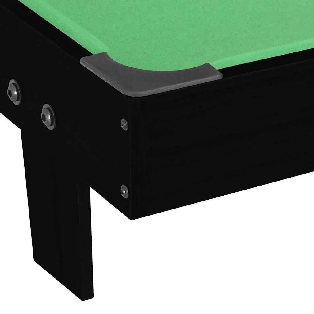 Mini Pool Table 92x52x19cm Portable Tabletop Billiards Game Set with Cues Balls