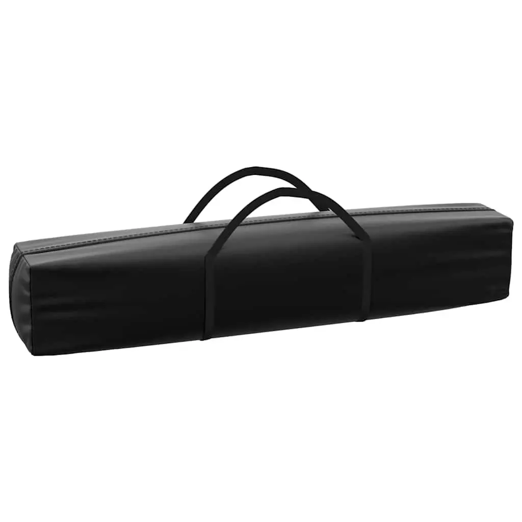 Folding Party Tent Outdoor Gazebo 3x3m Black Portable with Sidewalls
