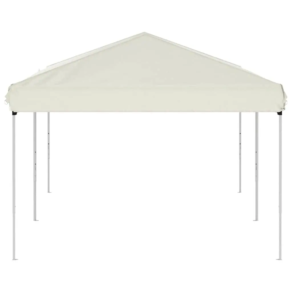 Folding Party Tent Cream 3x6m Outdoor Canopy Gazebo Pavilion