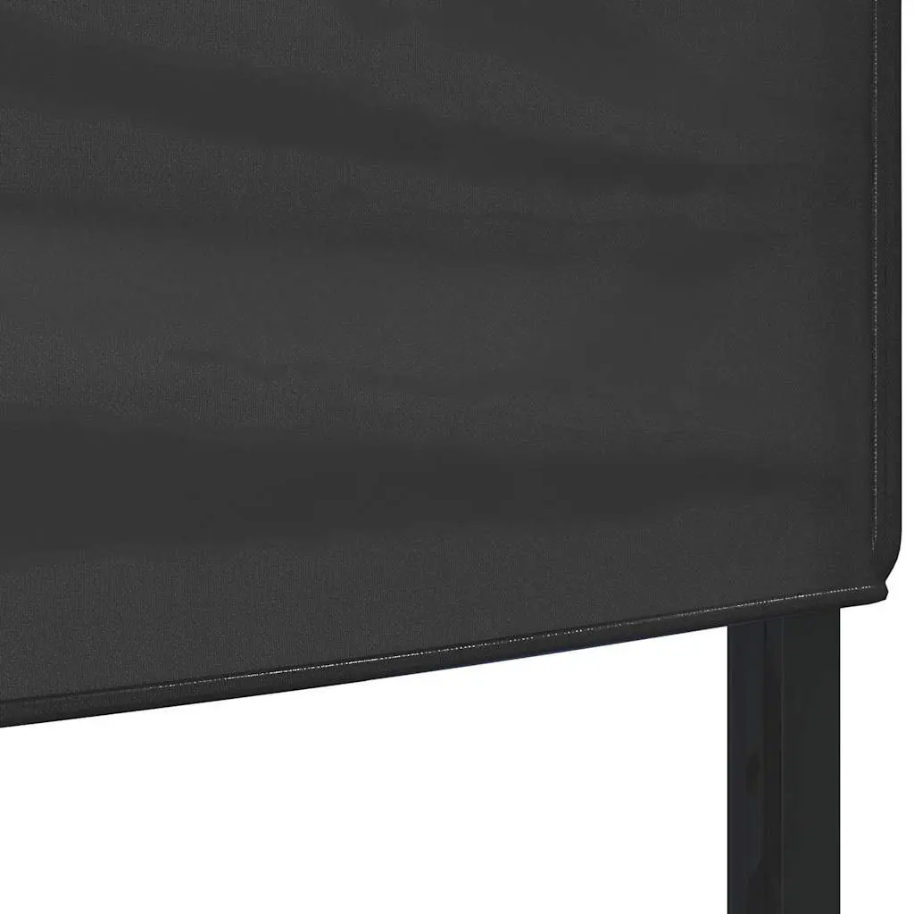 Folding Party Tent Outdoor Gazebo 3x6m Anthracite 210D Oxford Fabric Steel Frame