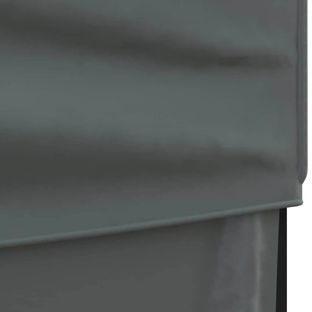 Folding Party Tent with Sidewalls 3x6 m Anthracite Outdoor Gazebo Canopy