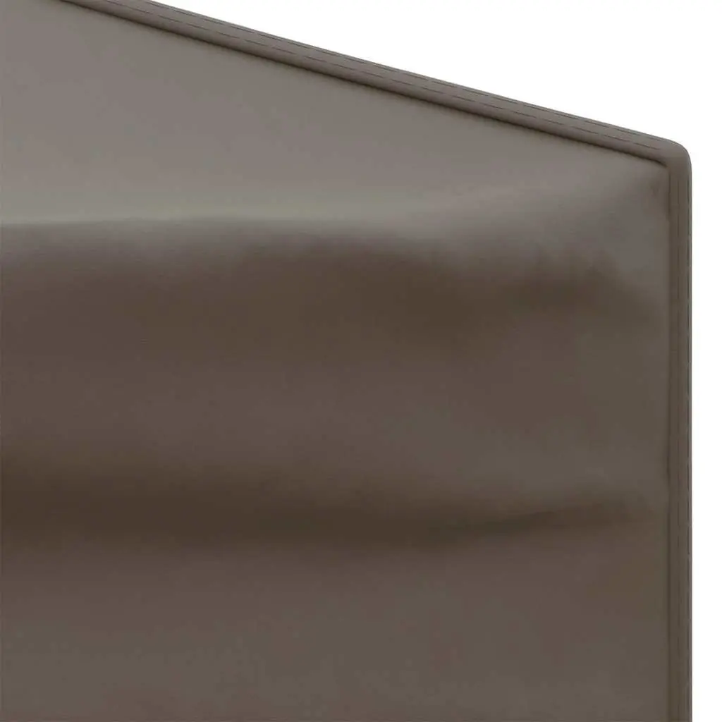 Folding Party Tent with Sidewalls 3x6m Taupe Outdoor Canopy Gazebo