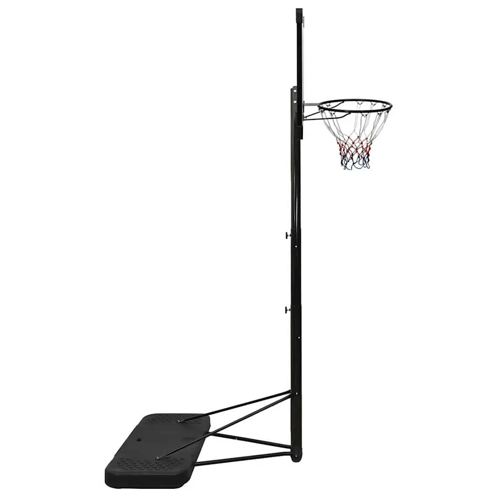 Basketball Hoop Stand Adjustable Height 256-361cm Transparent Polycarbonate
