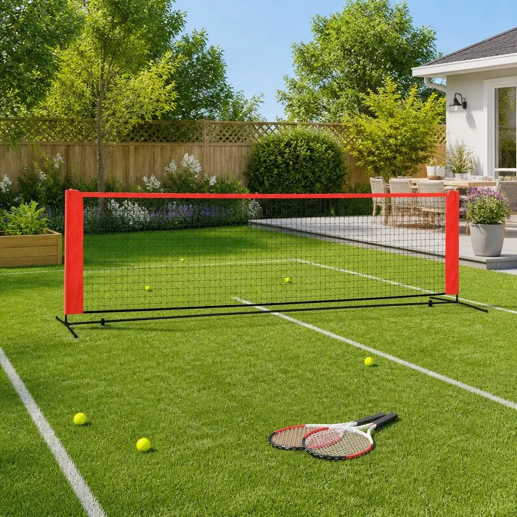 Tennis Net Durable 300x100x87 cm Polyester for Garden Backyard Training