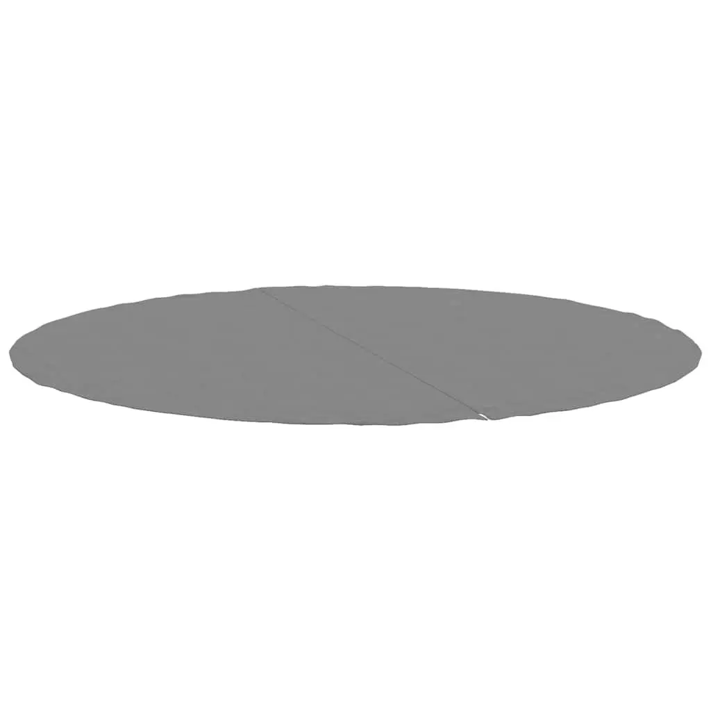 Pool Ground Cloth Protective Liner Ø244cm Light Grey Polyester Geotextile