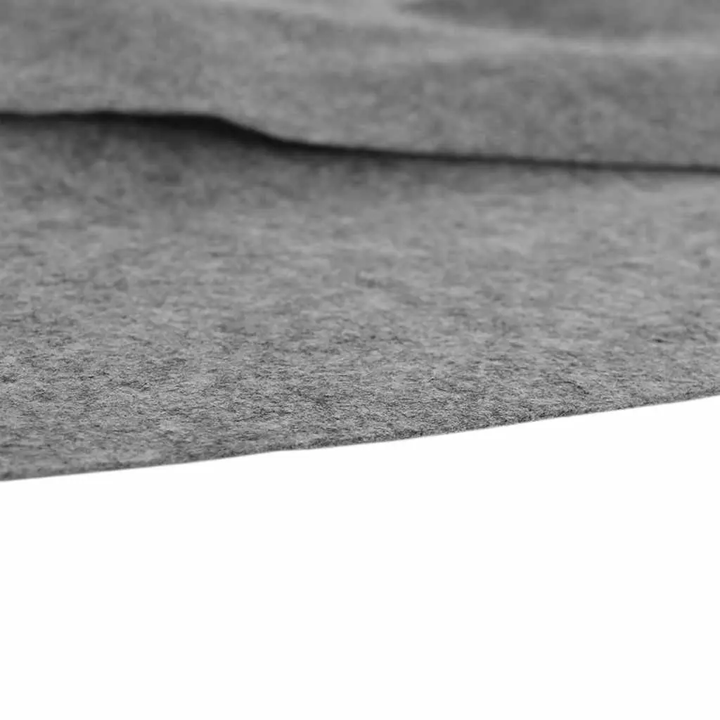 Pool Ground Cloth Protective Liner Mat Ø366 cm Light Grey Polyester Geotextile