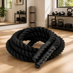 Battle Rope 9m Functional Strength Training Cardio Exercise Fitness Equipment