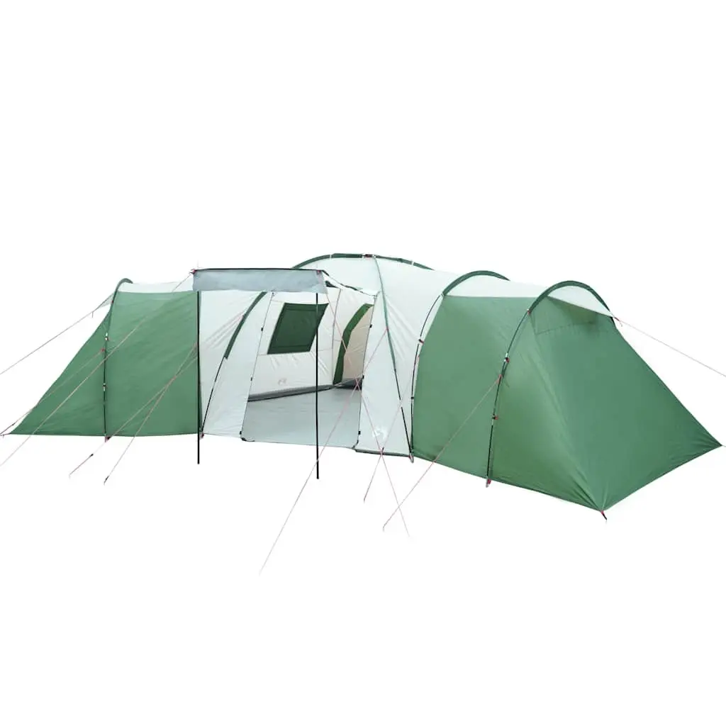 Dome Tent Waterproof Family Camping Shelter 12-Person Green