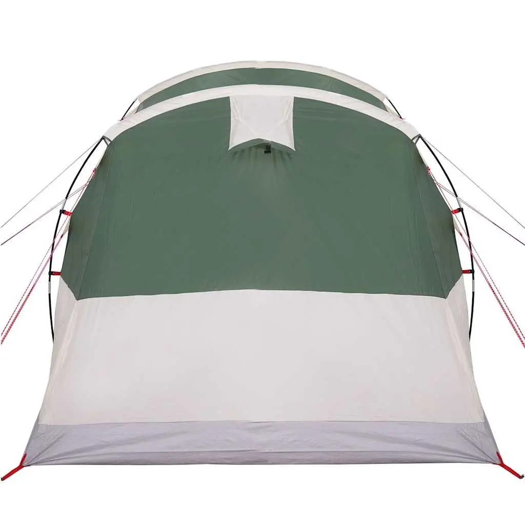 Camping Tent Waterproof 3-Person Green Fibreglass Poles Easy Setup