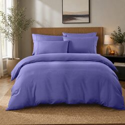 Bamboo Cooling 2000TC 6-Piece Bedding Combo Set King Quilt Cover Fitted Sheet