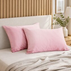 Mulberry Silk Pillowcase Twin Pack 51x76cm Hypoallergenic Breathable Luxurious