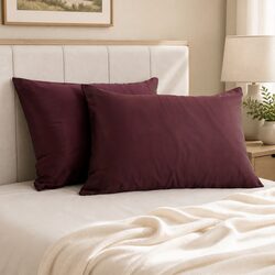 Mulberry Silk Pillowcase Twin Pack 51x76cm Hypoallergenic Sleep Luxury Bedding