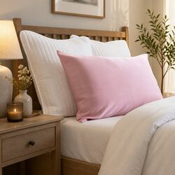 Silk Pillowcase Lilac Single Pack Luxury Bedding Sleep Comfort Home Decor