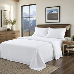 King Bamboo Blend Sheet Set Soft Bedding Thermal Regulating All Season Sleep