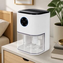 2L Portable Dehumidifier Moisture Absorber Compact Home Bedroom Office Air