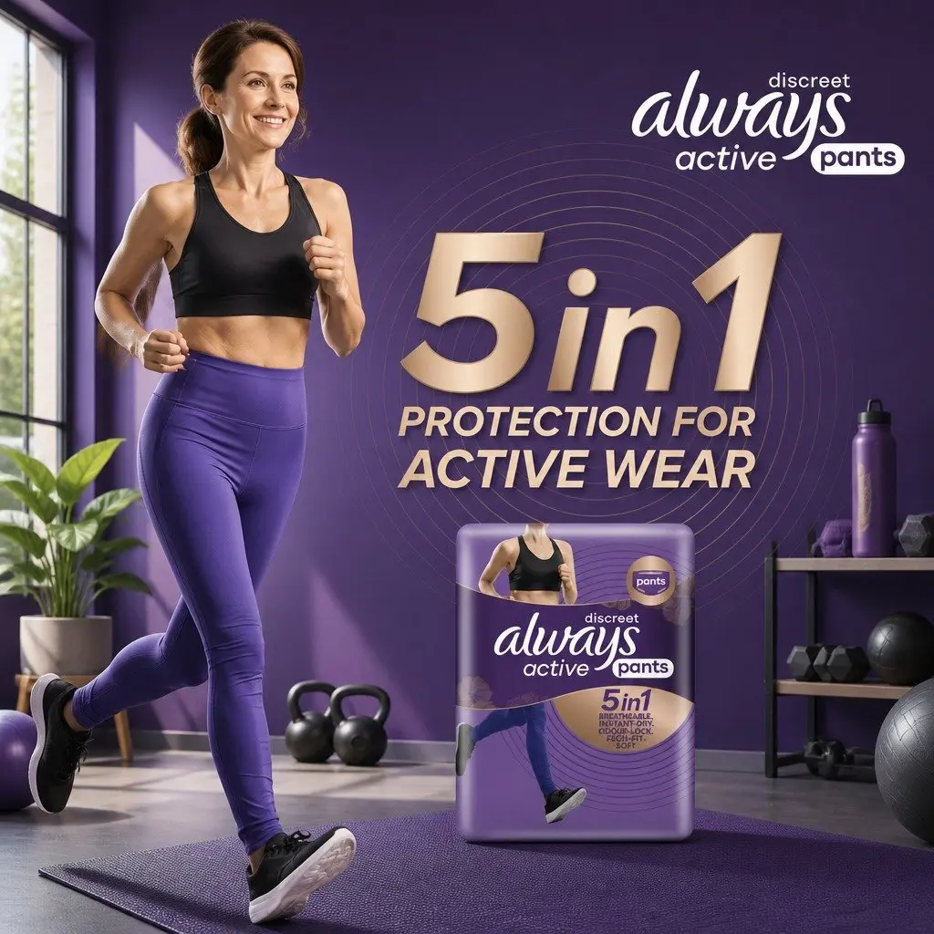 Adult Absorbent Pants Discreet Incontinence Protection Large 16-22 95-125cm