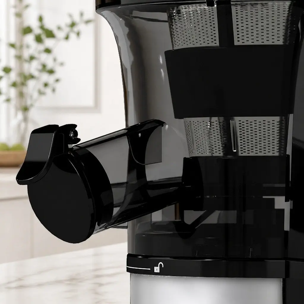 Slow Juicer Cold Press Juice Extractor 95-105 RPM Black PC Body