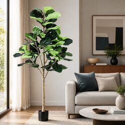 180cm Artificial Fiddle Tree Indoor Faux Plant Decorative Lifelike Greenery