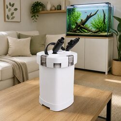External Canister Aquarium Filter Pump 1250L/H 4 Stage Filtration Fish Tank