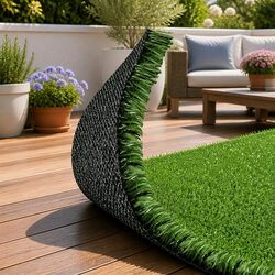 Artificial Grass Synthetic Turf 2x5m Olive Lawn 10SQM Realistic Fake Grass Roll