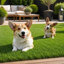 Synthetic Grass Artificial Turf 20mm Pile 1m Wide 10sqm Roll Garden Lawn