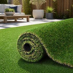 Synthetic Grass 30mm Artificial Turf Lawn 2m x 5m Fake Plant Garden Landscape