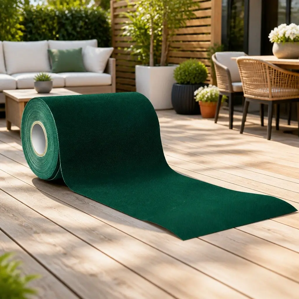 Artificial Grass Joining Tape Self Adhesive 20m x 15cm Green Non Woven Fabric