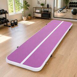 Air Track Gymnastics Mat 4M Inflatable Tumbling Exercise Cheerleading Training