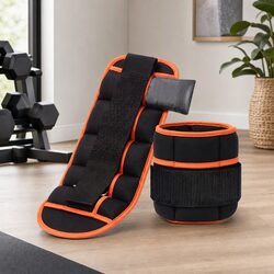 Adjustable Ankle Weights 1 Pair Removable Sandbags Wrist Leg Weights Home Gym