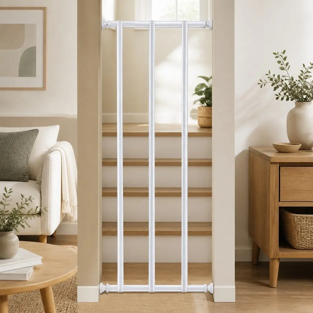 Extension Panel 20cm for Pressure Mounted Gate White