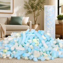 Shredded Memory Foam Bean Bag Cushion Filler 9KG Filling Large Hexagonal Grains