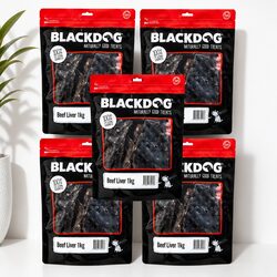 Beef Liver Dog Treats 5kg Total Slow-Dried High Protein Training Snacks