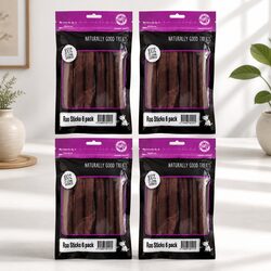 Kangaroo Meat Dog Treats Chewy Sticks High Protein Low Fat Natural Air Dried