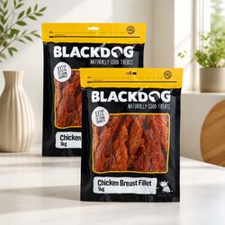 Dog Chicken Breast Fillets Air Dried Natural Pet Training Treats High Protein