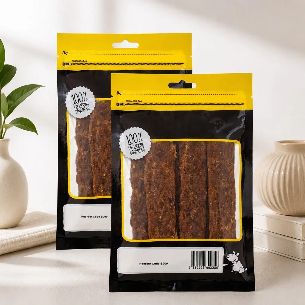 Chicken Jerky Straps Dog Treats 150g x 2pk Soft Chewy High Protein Pet Snack