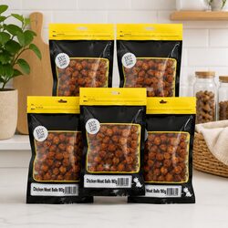 Chicken Meat Balls Dog Treats 180g x 5 Pack Soft Chewy Training Rewards