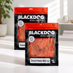 Sweet Potato Slice Dog Treats Air Dried Natural Pet Food 1kg x 2 Pack