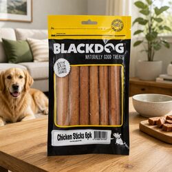 Chicken Sticks Dog Treats 6 Pack Air Dried Natural Pet Chews High Protein