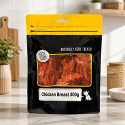 Chicken Breast Dog Treats 300g Slow-Dried Protein Training Rewards