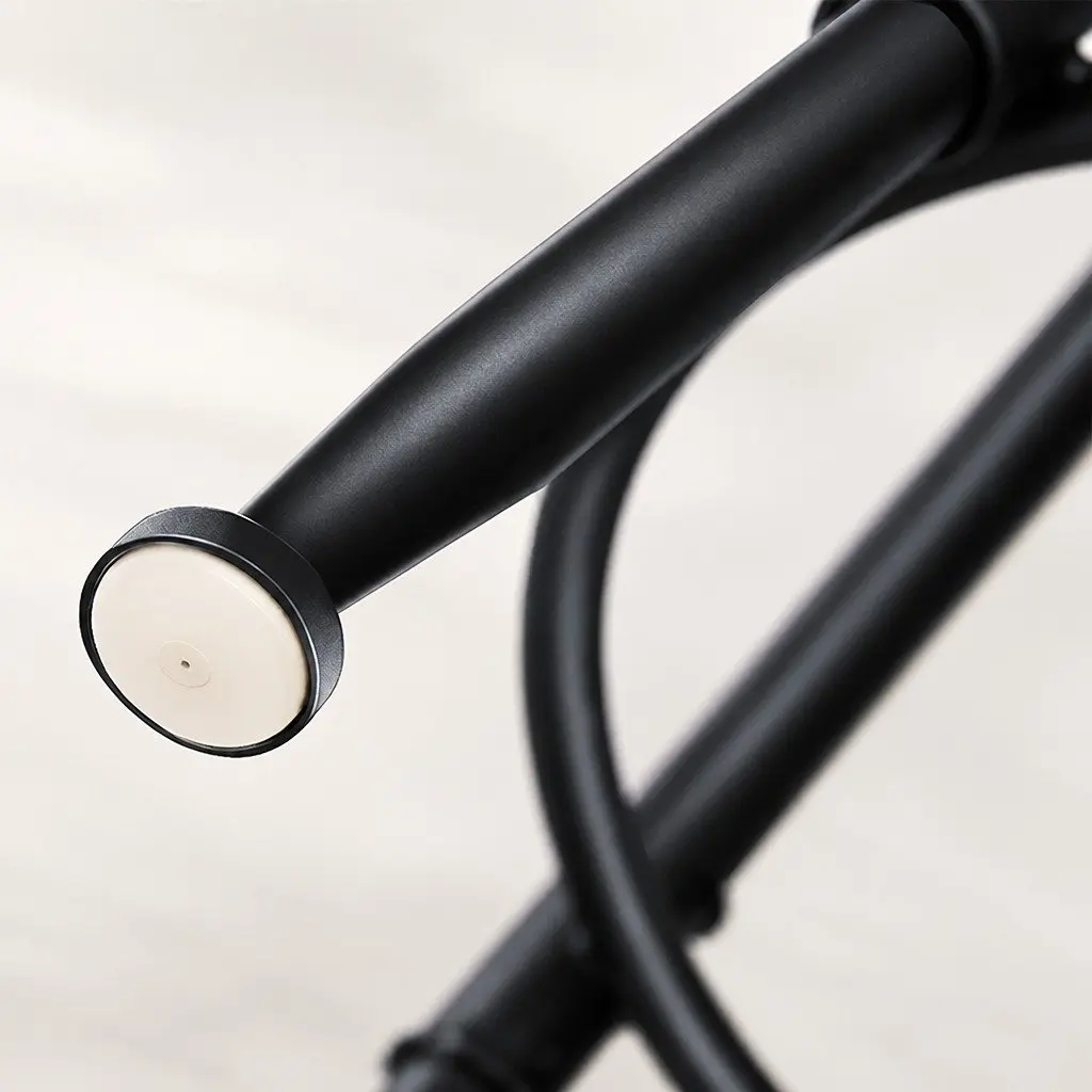 Bar Stools Industrial Kitchen Set of 4 Adjustable Height Swivel Seat Retro