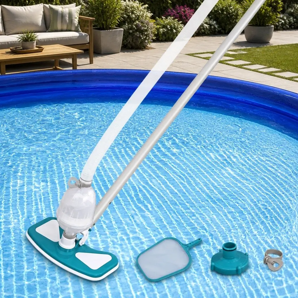 Automatic Pool Cleaner Surface Skimmer Vacuum System Above Ground Pools