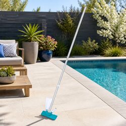 Pool Cleaner Vacuum Skimmer Kit Floating Dispenser Thermometer Test Strips