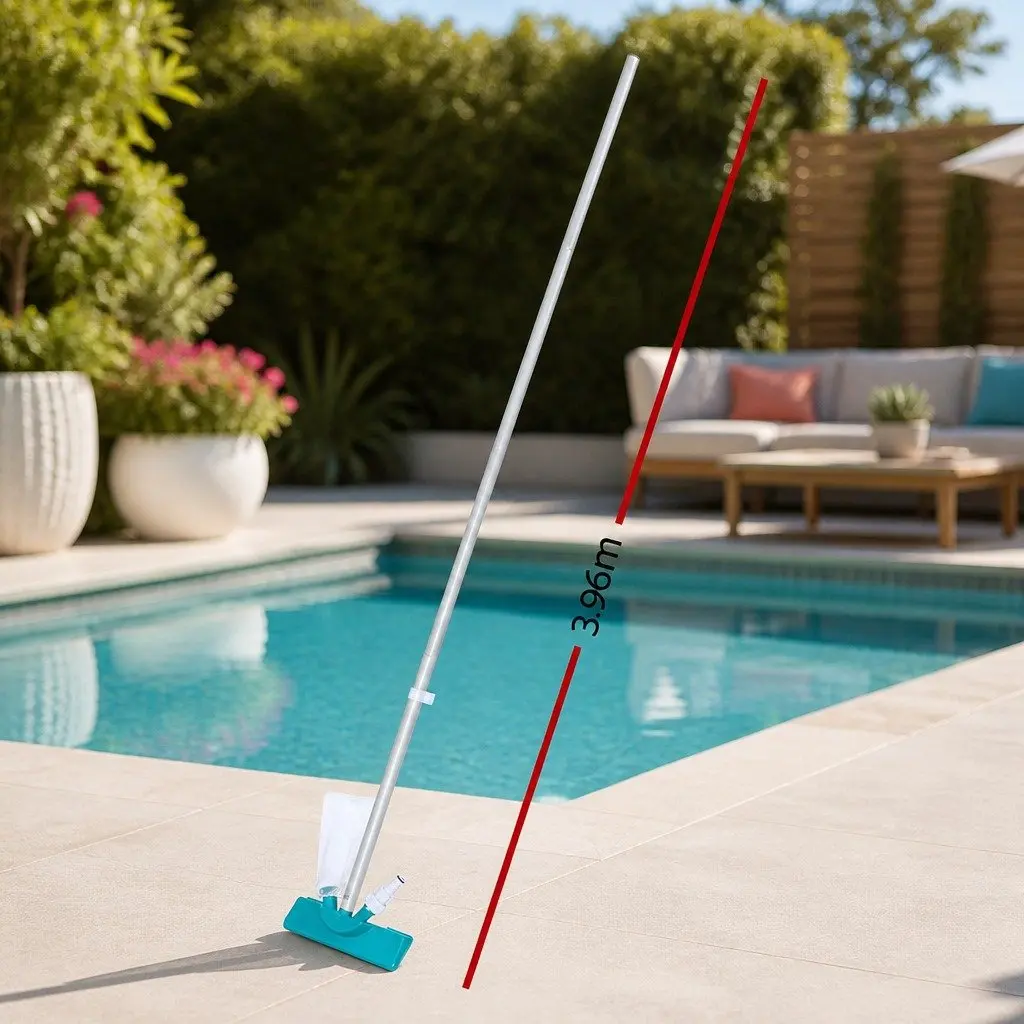 Pool Cleaner Vacuum Skimmer Kit Floating Dispenser Thermometer Test Strips