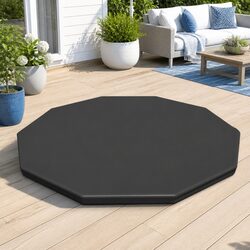 Pool Cover Round 3.05m Above Ground Swimming Pool PVC Blanket Drain Holes