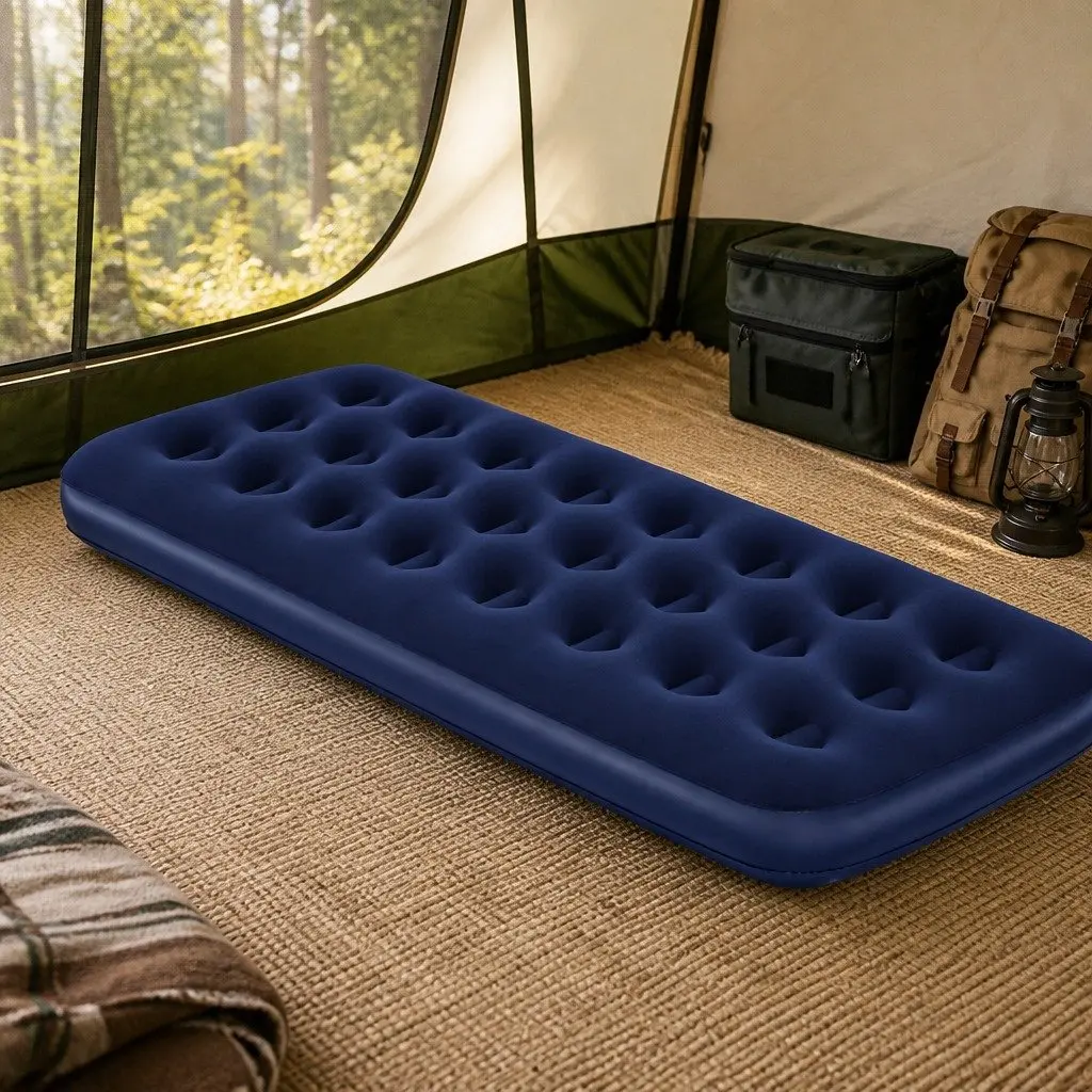 Air Mattress Jr Twin Inflatable Bed Kids Children Sleeping Airbed Portable 1.85m