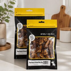 Dog Treats Sweet Potato Chicken Breast Bite-Sized High Protein Low Fat 150g x 2