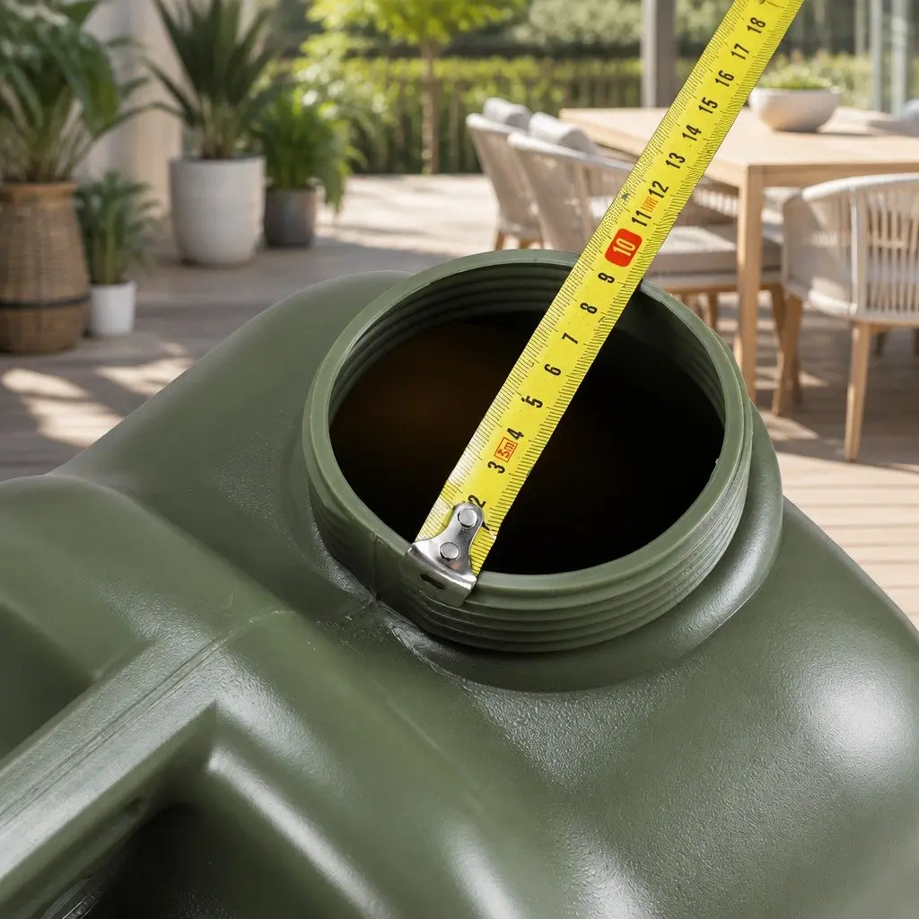 Water Container 25L Adjustable Faucet Green Portable Storage Tank